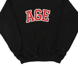 AGE Hanes Sweatshirt - Medium Black Cotton Blend