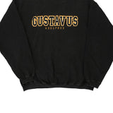 Made in USA Gustavus The Cotton Exchange College Sweatshirt - Large Black Cotton Blend