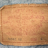 Levis Denim Jacket - Small Blue Denim