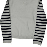 Age 8-20 Tommy Hilfiger Striped Jumper - Medium Black Cotton