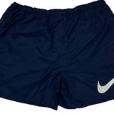 Swoosh Logo Nike Sport Shorts - X-Largew 6L Navy Polyester
