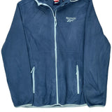 Reebok Fleece - Large Blue Polyester