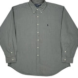 Blake Ralph Lauren Checked Shirt - 2XL Gray Cotton