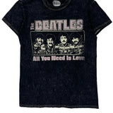 The Beatles Band T-Shirt - Small Black Cotton