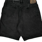 Wrangler Denim Shorts - 33W 9L Black Denim
