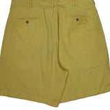 Polo By Ralph Lauren Chino Shorts - 34W 6L Yellow Cotton