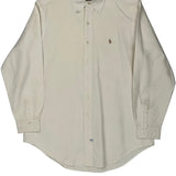 Ralph Lauren Shirt - Large Cream Cotton