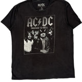 Highway To Hell Ac/Dc Band T-Shirt - XL Black Cotton