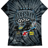 Dirt Late Model Dream 2021 Unbranded Graphic T-Shirt - Medium Blue Cotton