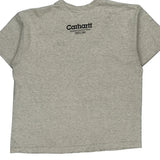 Carhartt T-Shirt - XL Grey Cotton