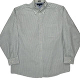 Tommy Hilfiger Checked Shirt - 2XL Green Cotton