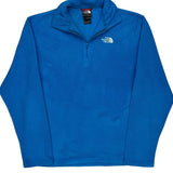 The North Face Fleece - Small Blue Polyester