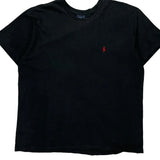 Polo By Ralph Lauren T-Shirt - Large Black Cotton