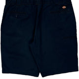 Dickies Shorts - 37W 11L Navy Polyester Blend