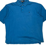 Polo By Ralph Lauren Polo Shirt - XL Blue Cotton