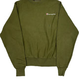 Reverse Weave Champion Sweatshirt - XS Green Cotton
