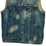 Levis Denim Gilet - XL Blue Denim
