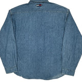 Tommy Jeans Denim Shirt - 2XL Blue Cotton