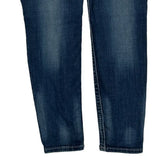 True Religion Skinny Jeans - 31W UK 10 Blue Cotton Blend
