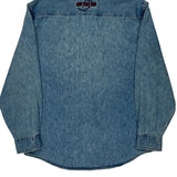 Hard Rock Cafe Denim Shirt - Medium Blue Cotton