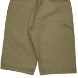 Dickies Chino Shorts - 34W 11L Khaki Cotton Blend