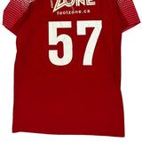 Csrp Adidas Football Football Shirt - Medium Red Polyester