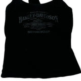 Motorcycles Harley Davidson Graphic Tank Top - Small Black Cotton