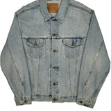 Levis Denim Jacket - XL Light Wash Denim