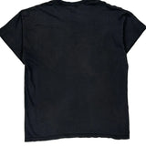 American By Birth Biker By Choice Gildan Single Stitch T-Shirt - Large Black Cotton