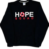 Russell Athletic Sweatshirt - Medium Black Cotton Blend