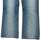 Guess Boot Cut Jeans - 30W UK 8 Light Wash Cotton