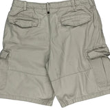 Timberland Cargo Shorts - 36W 11L White Cotton