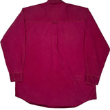 Chaps Ralph Lauren Shirt - Large Red Cotton