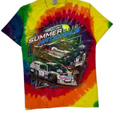 Dirtcar Summer Nationals 2019 Port & Company Graphic T-Shirt - Small Multicoloured Cotton