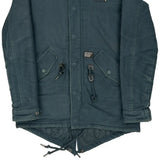 Carhartt Mdn Parka - XS Blue Cotton
