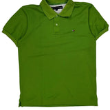 Tommy Hilfiger Polo Shirt - Large Green Cotton