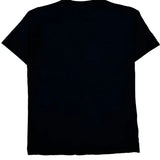 Fruit Of The Loom Graphic T-Shirt - Medium Black Cotton