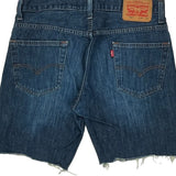 Levis Denim Shorts - 31W 10L Blue Denim