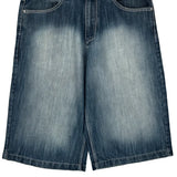 Southpole Denim Shorts - 36W 13L Blue Cotton Blend