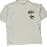 Disney Single Stitch T-Shirt - 2XL White Cotton