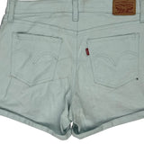 Levis Denim Shorts - 29W UK 8 Blue Cotton