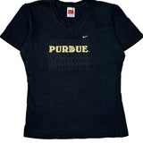 Age 8-10 Purdue Nike College T-Shirt - Medium Black Cotton
