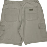 Wrangler Cargo Shorts - 34W 9L Beige Cotton