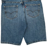 Levis Denim Shorts - 34W 10L Blue Denim