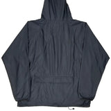 Quiksilver Windbreaker - Large Navy Nylon