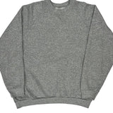 Unbranded Sweatshirt - XL Grey Cotton Blend