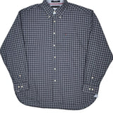 Tommy Hilfiger Checked Shirt - XL Blue Cotton
