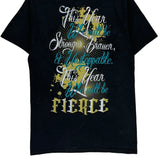 Jerzees T-Shirt - Small Black Cotton Blend