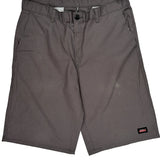 Dickies Chino Shorts - 34W 11L Gray Cotton Blend