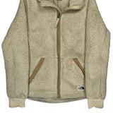 The North Face Fleece Jacket - Small Cream Polyester